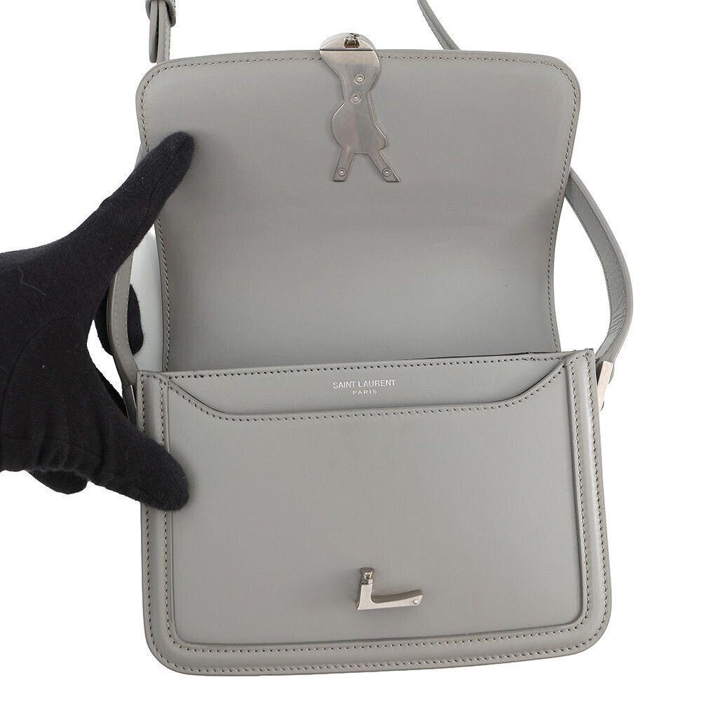 Saint Laurent Paris Solferino Satchel Leather Shoulder Bag - Picture 5 of 12